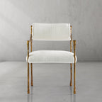 Aurelia Forge Retro Copper Iron Frame Dining Chair