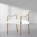 Aurelia Forge Retro Copper Iron Frame Dining Chair