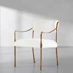 Aurelia Forge Retro Copper Iron Frame Dining Chair