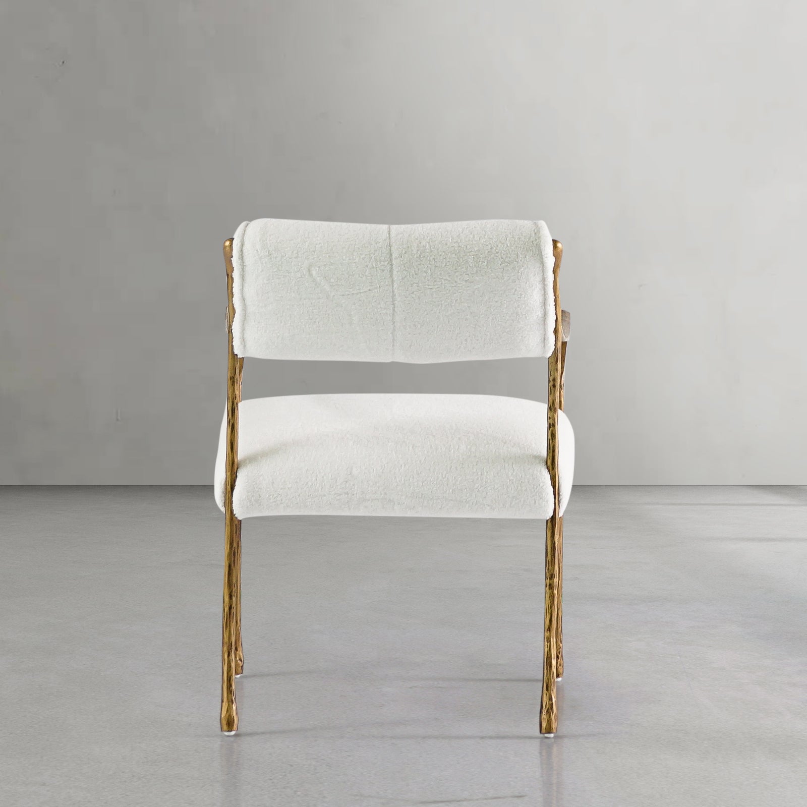 Aurelia Forge Retro Copper Iron Frame Dining Chair