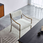 Aurelia Forge Retro Copper Iron Frame Dining Chair