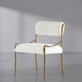 Aurelia Forge Retro Copper Iron Frame Armless Dining Chair