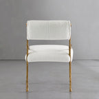 Aurelia Forge Retro Copper Iron Frame Armless Dining Chair