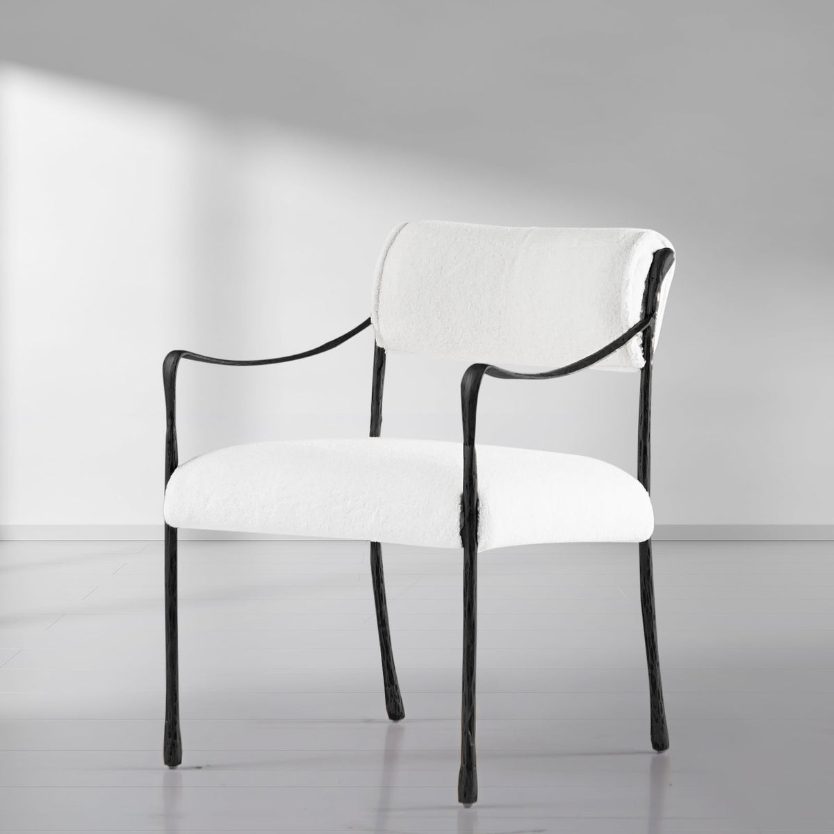 Aurelia Forge Retro Copper Iron Frame Dining Chair