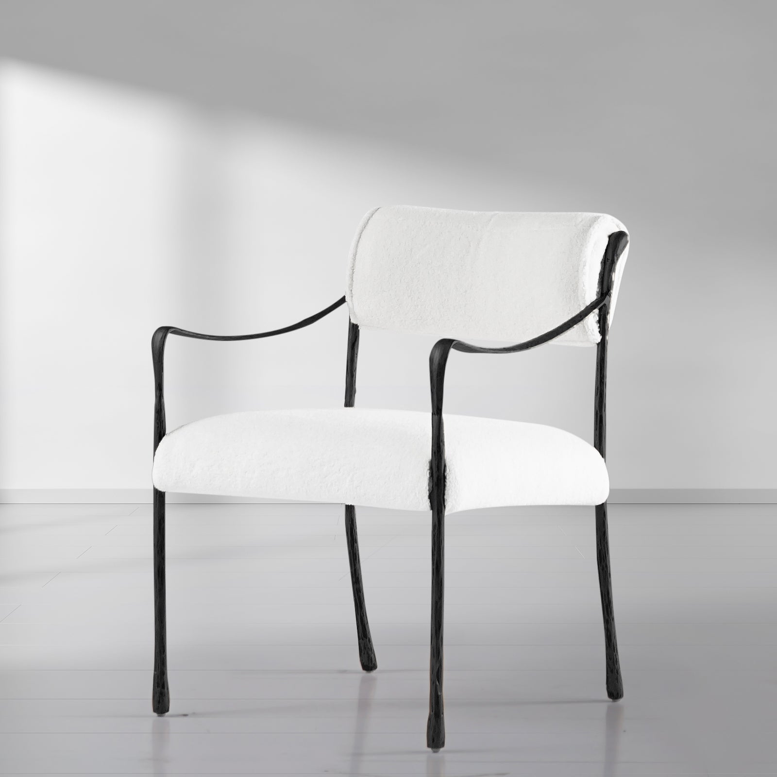 Aurelia Forge Retro Copper Iron Frame Dining Chair