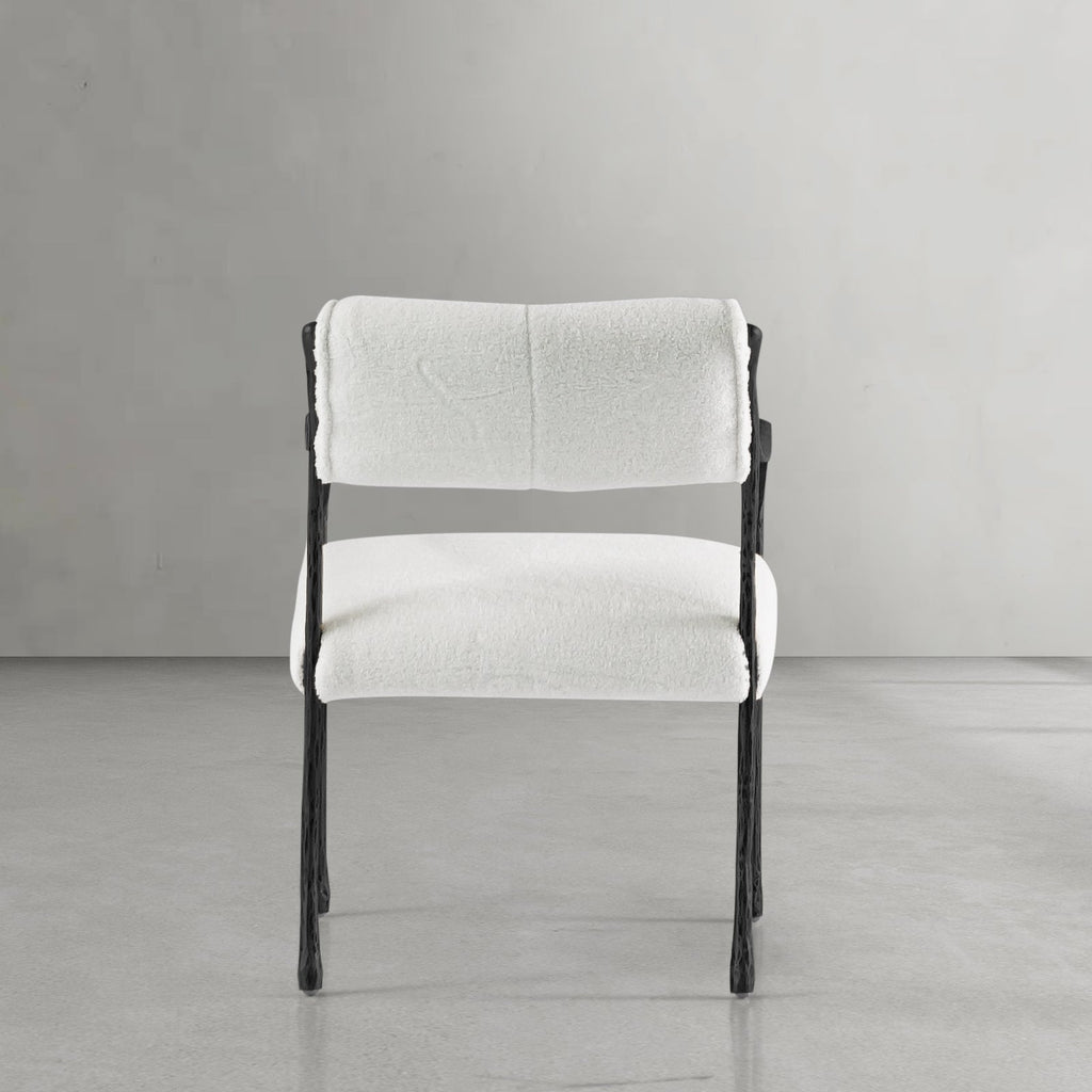 Aurelia Forge Retro Copper Iron Frame Dining Chair