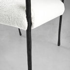 Aurelia Forge Retro Copper Iron Frame Dining Chair