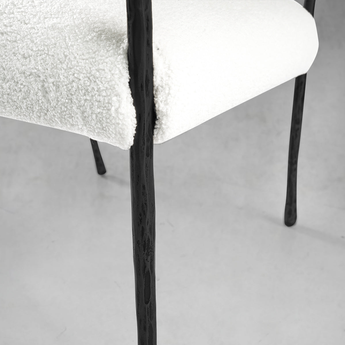 Aurelia Forge Retro Copper Iron Frame Dining Chair