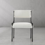Aurelia Forge Retro Copper Iron Frame Armless Dining Chair