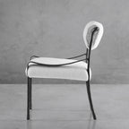 Aurelia Forge Retro Copper Iron Frame Armless Dining Chair