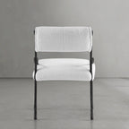 Aurelia Forge Retro Copper Iron Frame Armless Dining Chair
