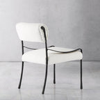 Aurelia Forge Retro Copper Iron Frame Armless Dining Chair