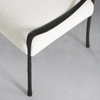 Aurelia Forge Retro Copper Iron Frame Armless Dining Chair