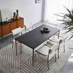Aurelia Forge Retro Copper Iron Frame Dining Chair