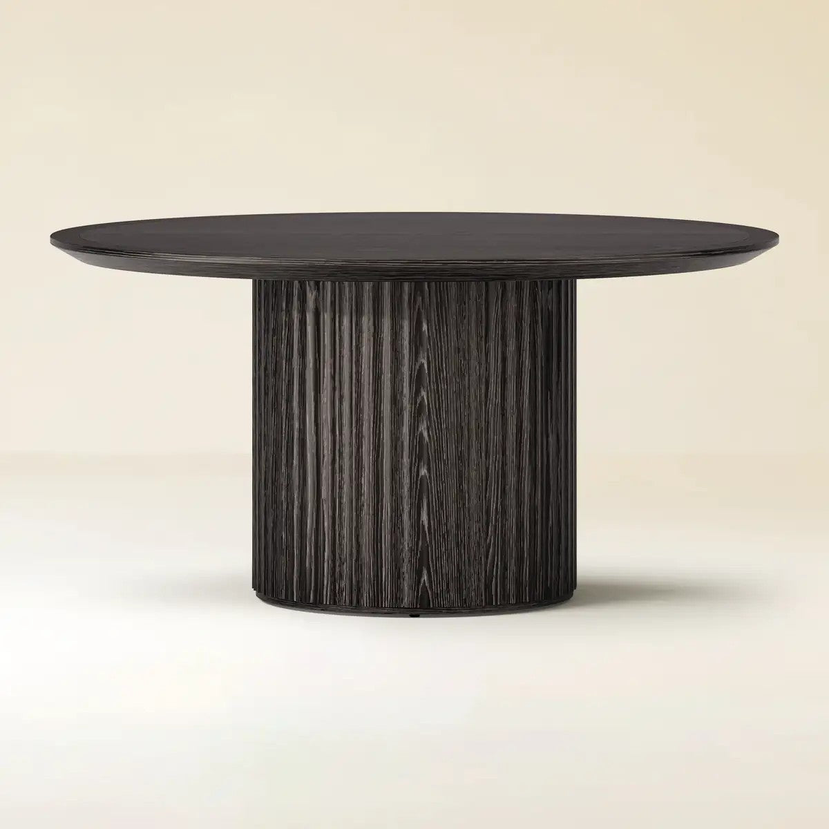 Aurelia Fluted Round Dining Table 60”W