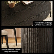 Aurelia Fluted Round Dining Table 60”W