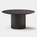 Aurelia Fluted Round Dining Table 60”W