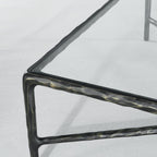 Aurelia Glass Top Rectangular Coffee Table