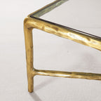 Aurelia Glass Top Rectangular Coffee Table