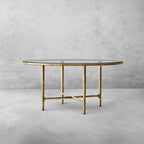 Aurelia Glass Round Dining Table