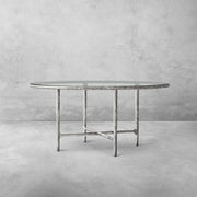 Aurelia Glass Round Dining Table