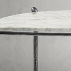 Aurelia Horn Semi-Circle Marble Console Table