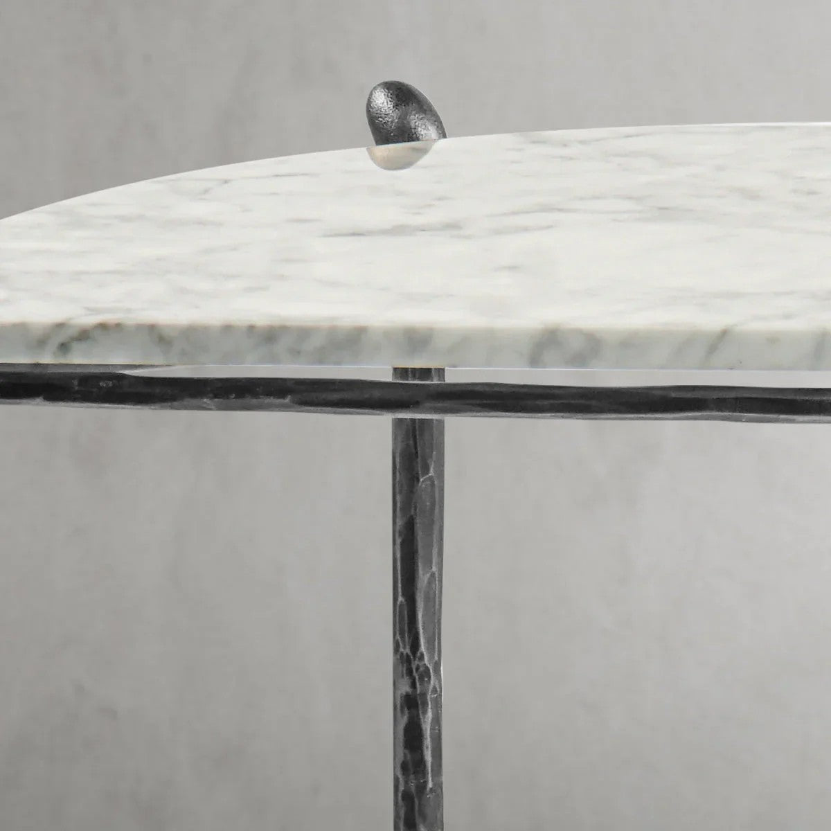 Aurelia Horn Semi-Circle Marble Console Table