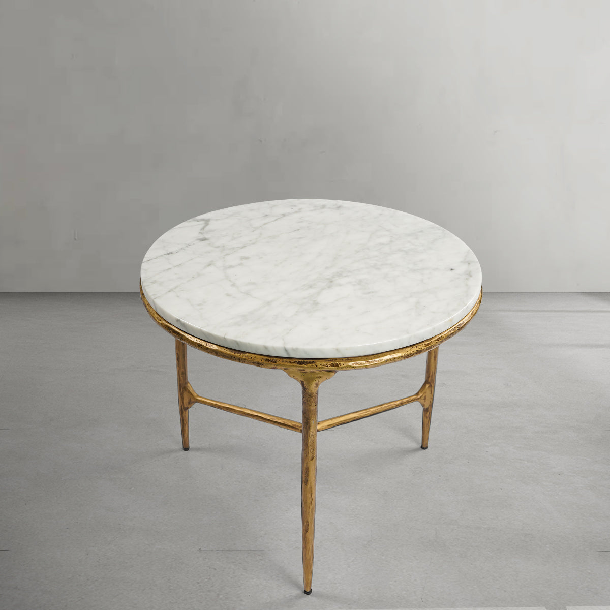 Aurelia Marble Round Side Table