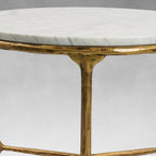 Aurelia Marble Round Side Table