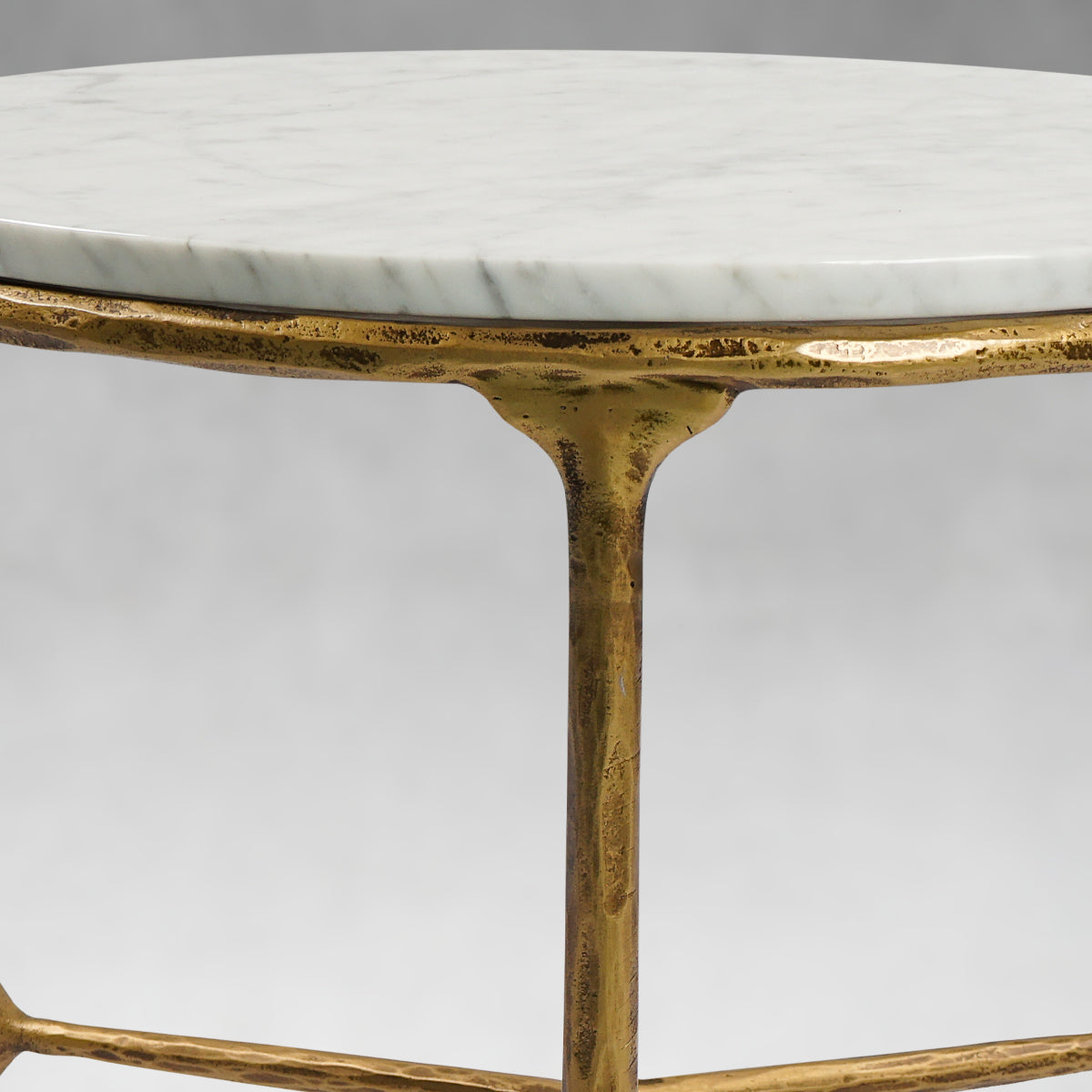 Aurelia Marble Round Side Table