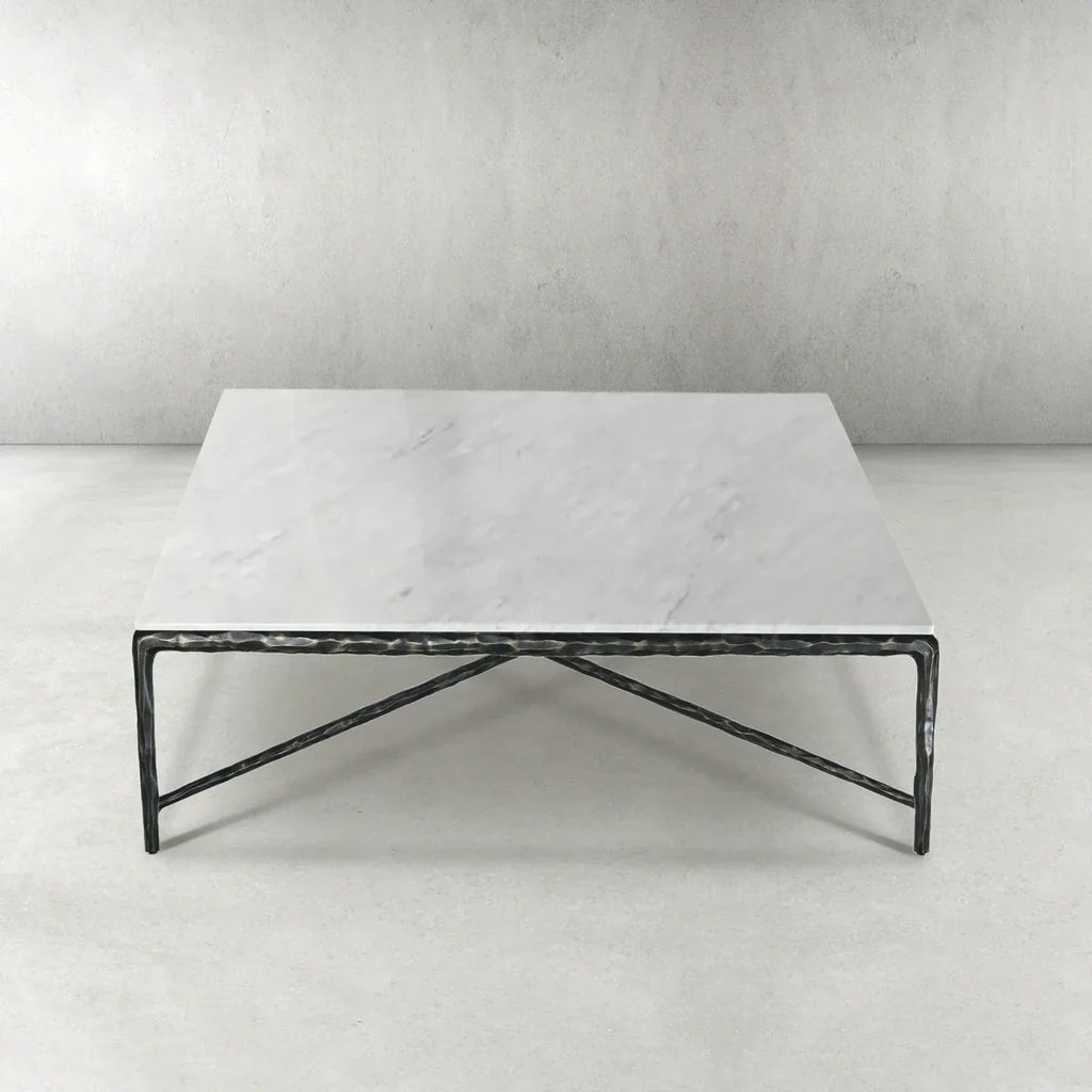 Aurelia Marble Square Coffee Table