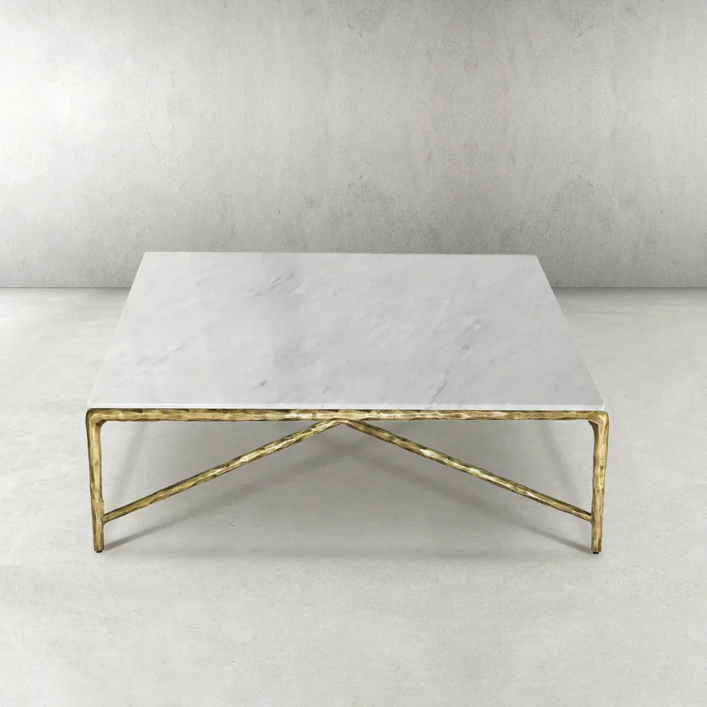 Aurelia Marble Square Coffee Table