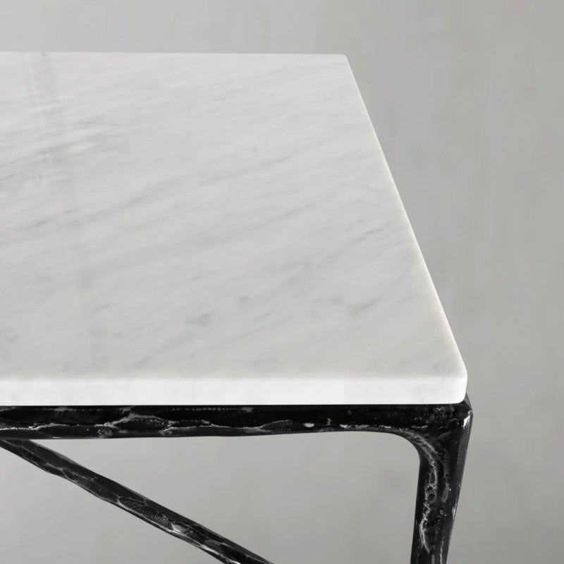 Aurelia Marble Top Rectangular Coffee Table