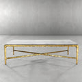 Aurelia Marble Top Rectangular Coffee Table