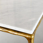 Aurelia Marble Top Rectangular Coffee Table