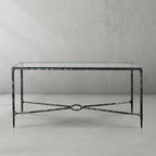 Aurelia Rectangle Glass Console Table