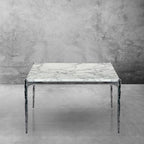 Aurelia Rectangle Horn Marble Coffee Table
