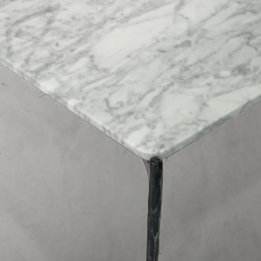 Aurelia Rectangle Horn Marble Coffee Table