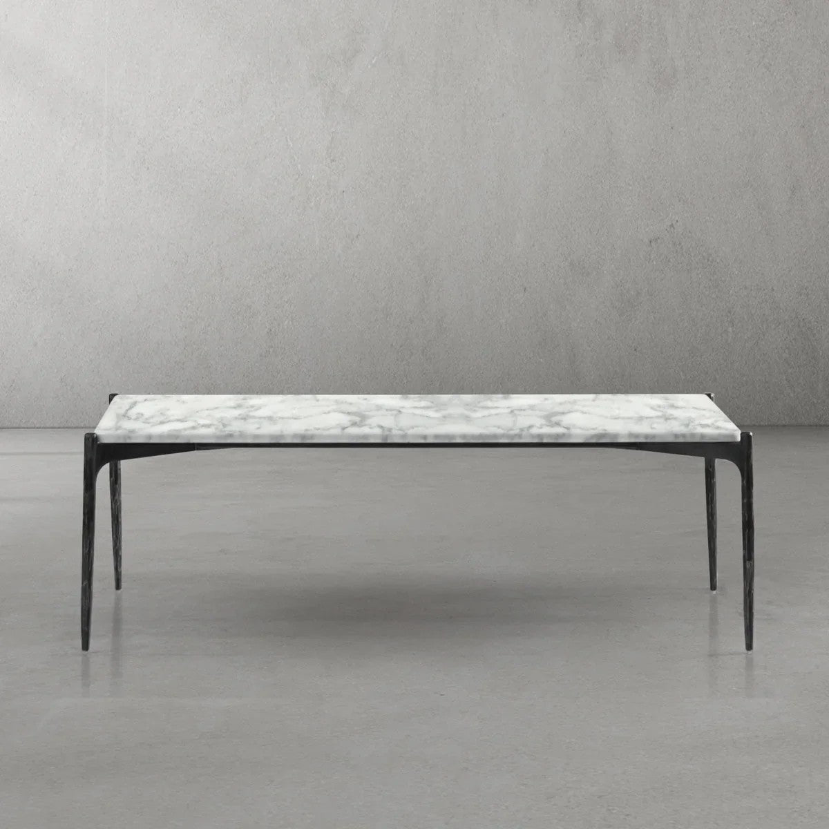 Aurelia Rectangle Horn Marble Coffee Table
