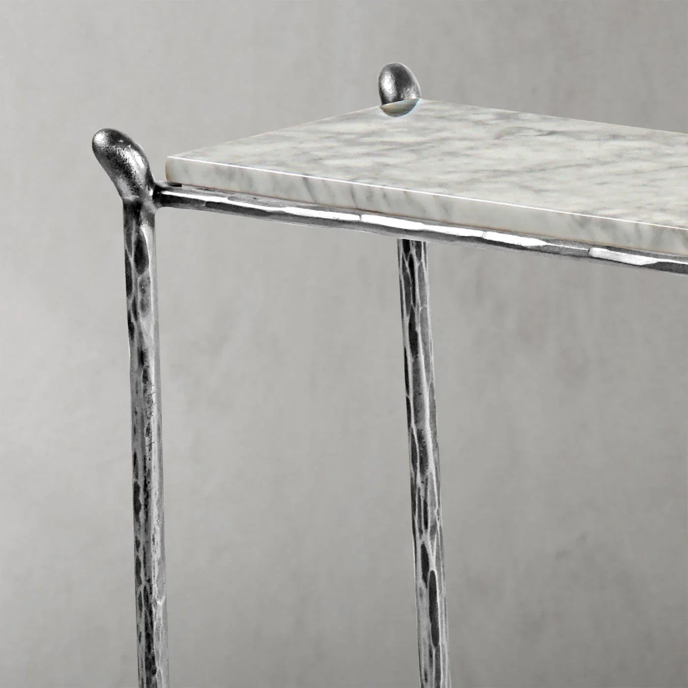 Aurelia Rectangle Horn Marble Console Table