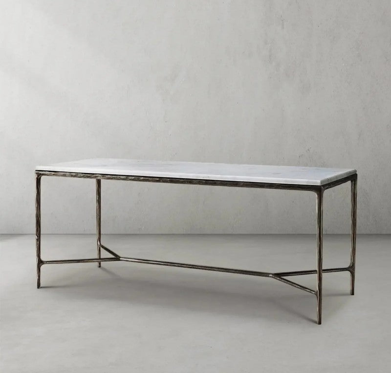 Aurelia Rectangle Marble Desk