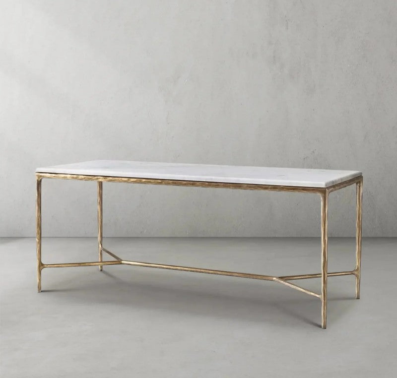 Aurelia Rectangle Marble Desk