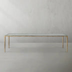 Aurelia Rectangular Glass Dining Table