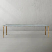 Aurelia Rectangular Glass Dining Table