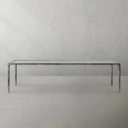 Aurelia Rectangular Glass Dining Table