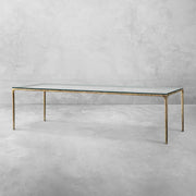 Aurelia Rectangular Glass Dining Table