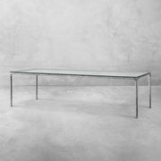 Aurelia Rectangular Glass Dining Table