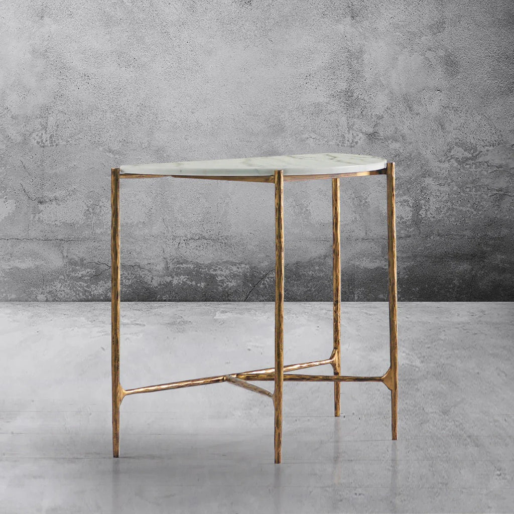 Aurelia Semi-circle Console Table