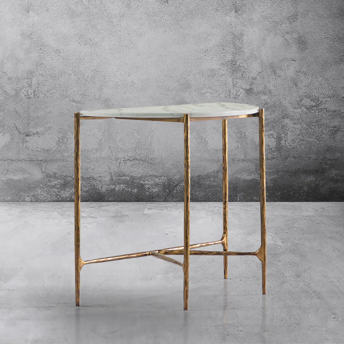 Aurelia Semi-circle Console Table