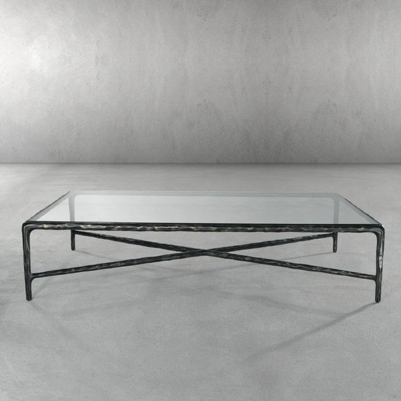 Aurelia Square Glass Coffee Table